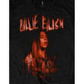 Miniatyrbillede 3 af 3: Billie Eilish Unisex Adult Spooky Logo Cotton T-Shirt