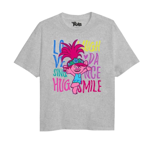 Trolls Love Laugh Sing Poppy T-shirt för flickor