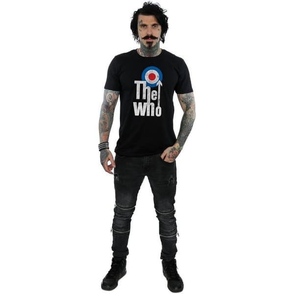 The Who Unisex vuxen t-shirt i bomull med förhöjt mål