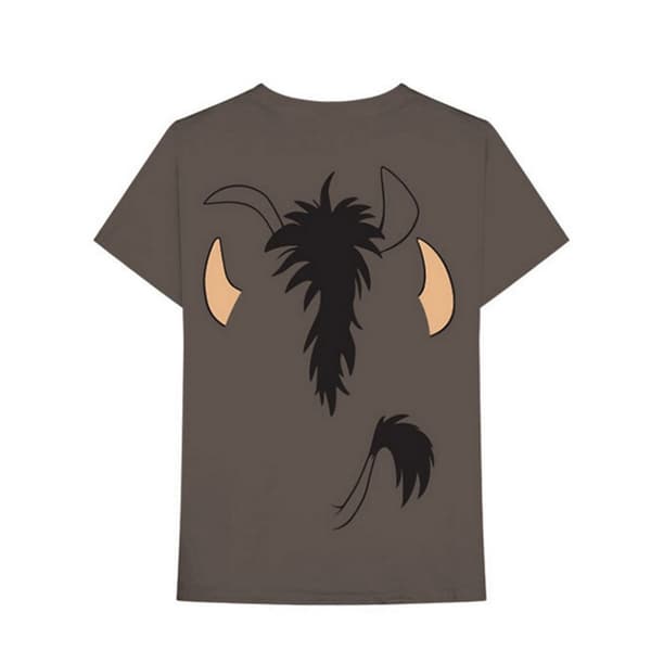 The Lion King Unisex Adult Pumbaa Cotton T-Shirt