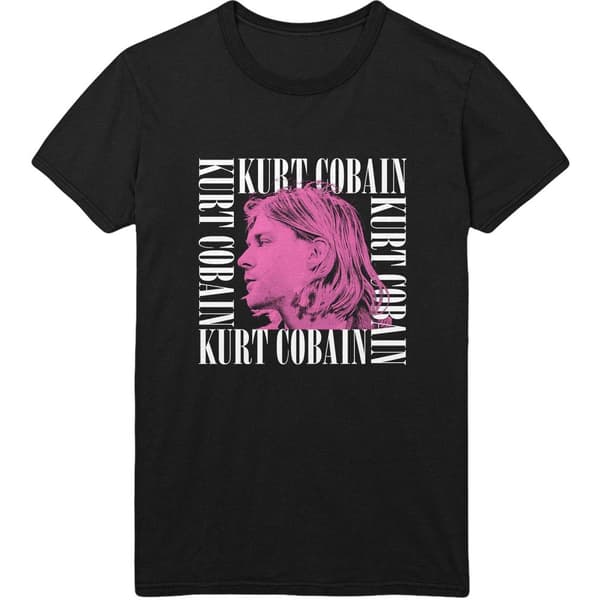 Kurt Cobain Unisex T-shirt i bomull för vuxna