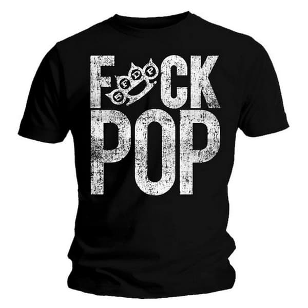 Five Finger Death Punch Unisex Adult Fuck Pop Cotton T-Shirt