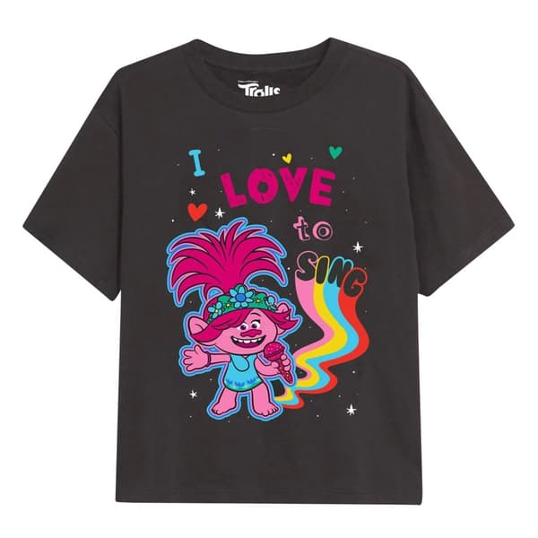 Trolls T-shirt "I Love To Sing" för flickor