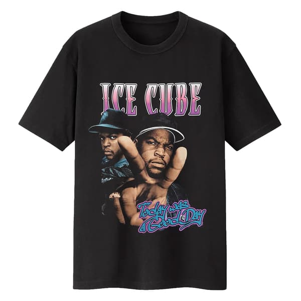 Ice Cube Unisex Adult Today Was A Good Day Cotton T-Shirt