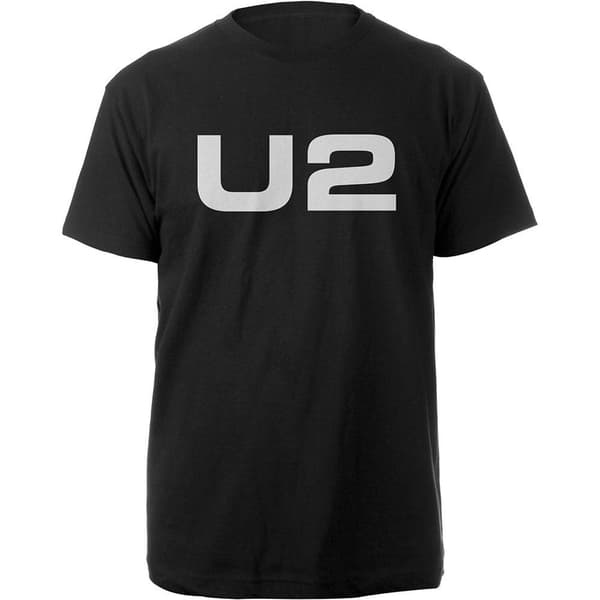 U2 Unisex Adult Logo Cotton T-Shirt