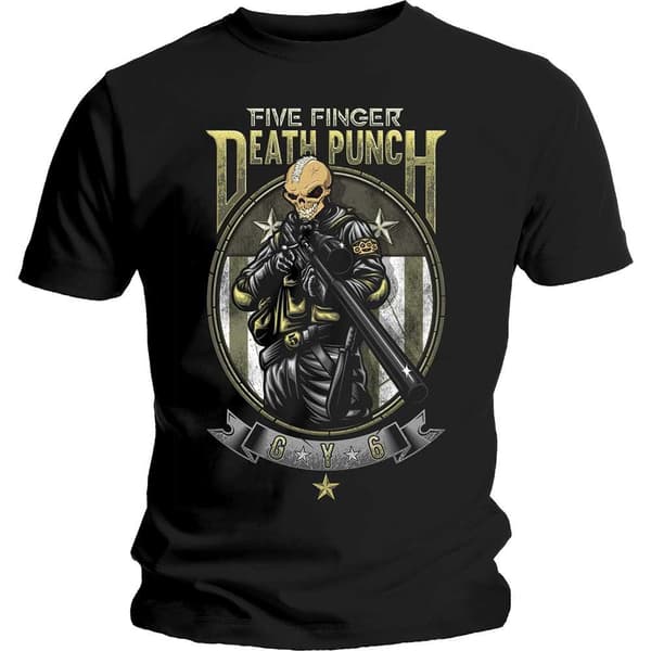 Five Finger Death Punch Unisex Adult Sniper Cotton T-Shirt