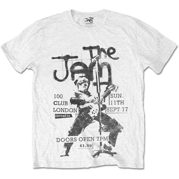 The Jam Unisex Adult 100 Club 77 Cotton T-Shirt