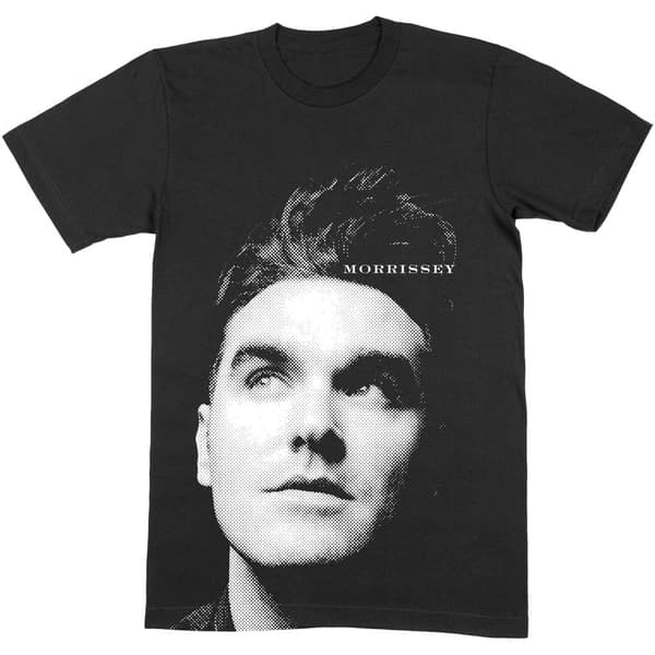 Morrissey Unisex vuxen T-shirt i bomull med vardagsfotografi Black XXL