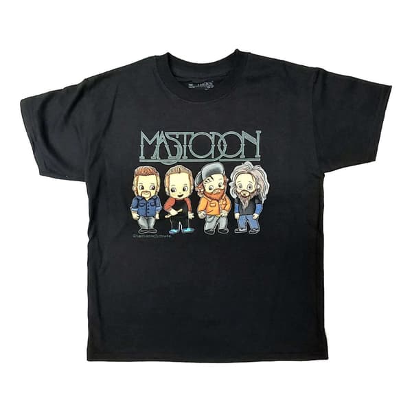 Mastodon T-shirt i bomull med karaktärer för barn