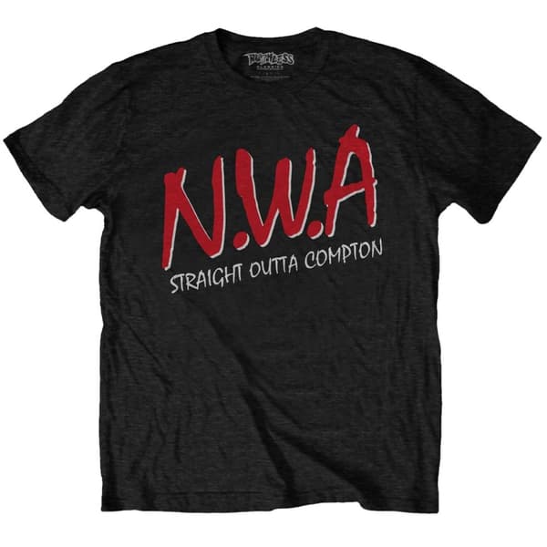 N.W.A Unisex Adult Straight Outta Compton Cotton T-Shirt
