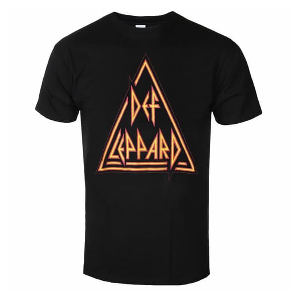 Def Leppard Unisex Adult Classic Triangle Cotton T-Shirt
