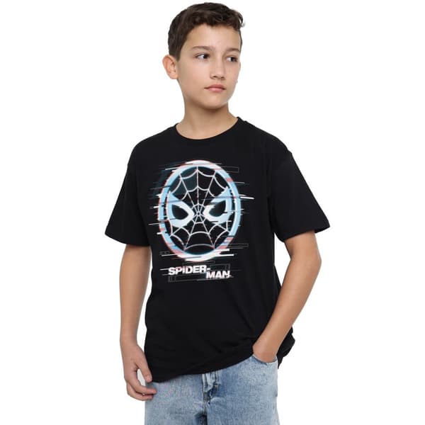 Spider-Man Childrens/Kids Glitch T-Shirt