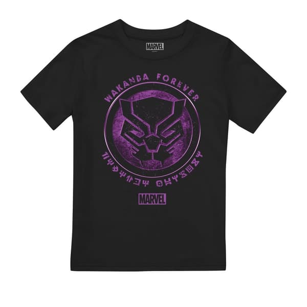 Black Panther Scratch T-shirt för barn/unga Black 9-10 Years