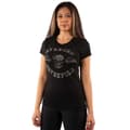 Pikkukuva 3 / 3: Avenged Sevenfold Womens/Ladies Death Bat Diamante Cotton T-Shirt