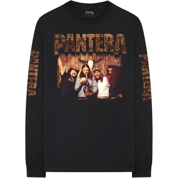 Pantera Unisex Adult Bong Group Long-Sleeved T-Shirt