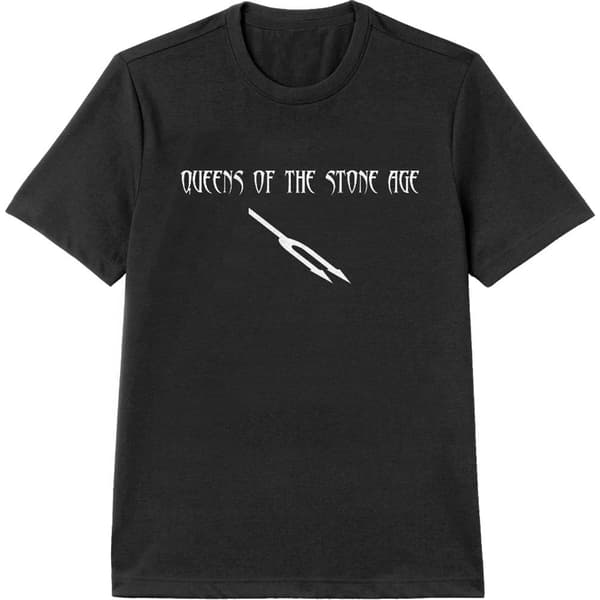 Queens Of The Stone Age Unisex vuxen t-shirt i bomull med sånger för döva