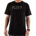 Miniatyrbillede 1 af 2: Kiss Unisex T-shirt med Diamante-logo til voksne