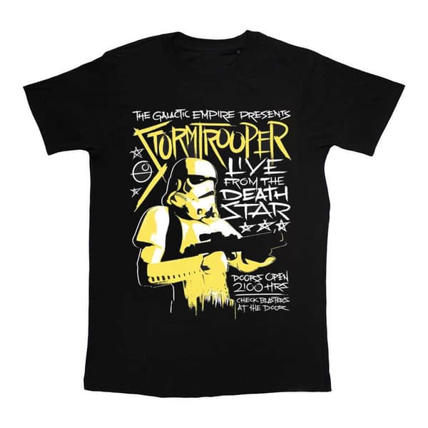 Star Wars Unisex Adult Rock Stormtrooper Cotton T-Shirt