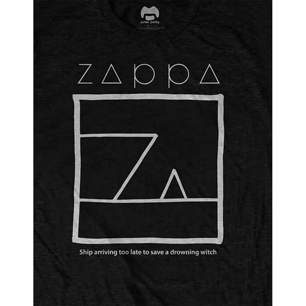 Frank Zappa Unisex Adult Drowning Witch Cotton T-Shirt