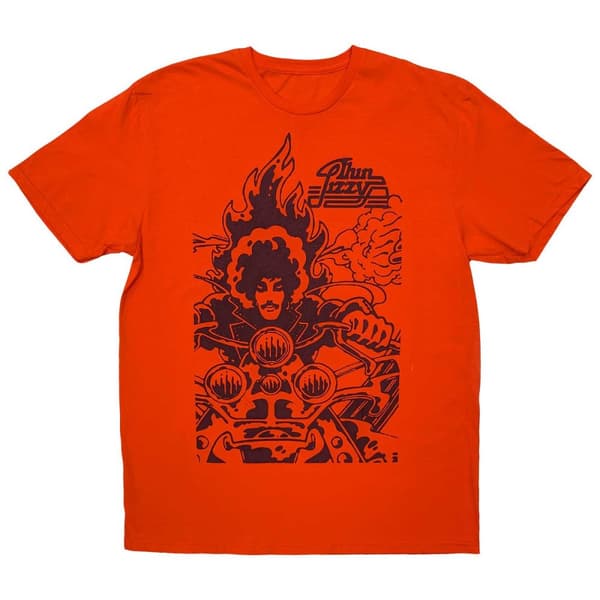 Thin Lizzy Unisex Adult The Rocker Cotton T-Shirt
