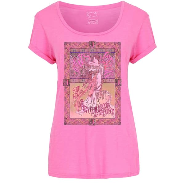 Janis Joplin Womens/Ladies Avalon Ballroom ´67 Cotton T-Shirt