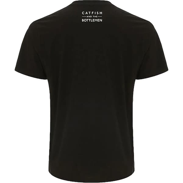 Catfish And The Bottlemen Unisex t-shirt med ryggtryck i bomull med Toucan-motiv