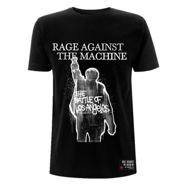 Rage Against the Machine Unisex Adult Bola Album Cover T-Shirt