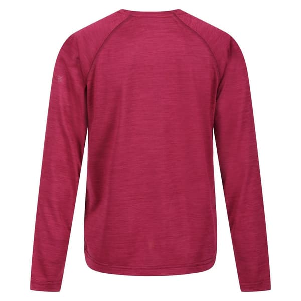 Regatta Childrens/Kids Burnlee Butterflies Marl Long-Sleeved T-Shirt