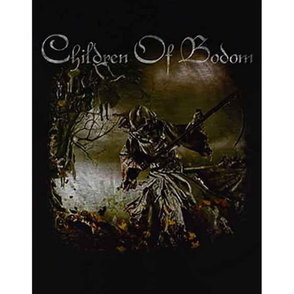 Children Of Bodom Unisex Adult Relentless Back Print Cotton T-Shirt