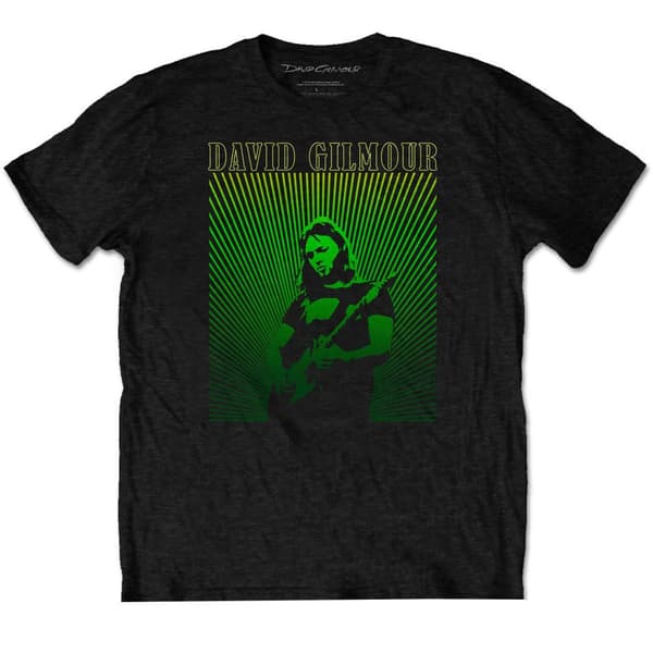 David Gilmour Unisex Adult Rays Gradient Cotton T-Shirt