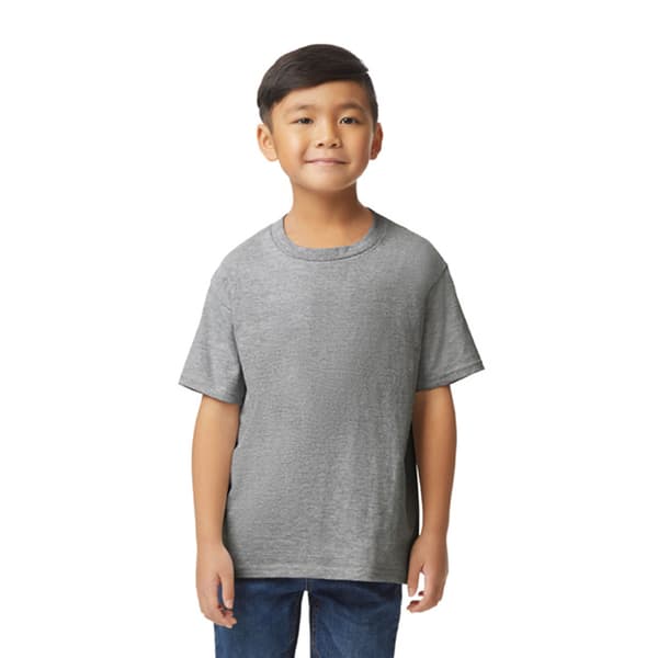 Gildan Barn/Kids Softstyle Midweight T-Shirt Sports Grey 9-11 Years