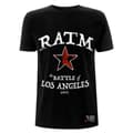 Miniatyrbillede 1 af 2: Rage Against the Machine Unisex T-shirt med kampstjerne til voksne