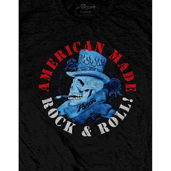 Poison Unisex vuxen t-shirt i amerikansk bomull