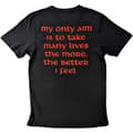 Miniatyrbild 2 av 2: Kreator Unisex vuxen T-shirt i bomull med ryggtryck från Pleasure To Kill