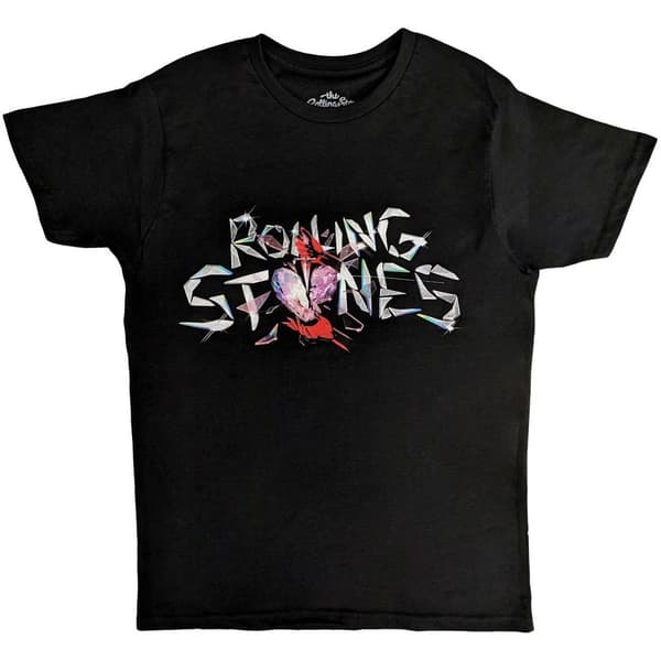 The Rolling Stones Unisex vuxen Hackney Diamonds T-shirt med glaslogga