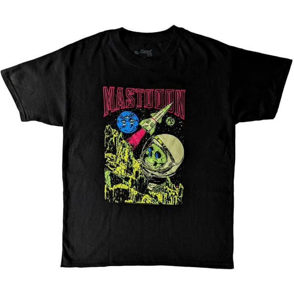 Mastodon T-shirt i bomull för barn/unga - rymdens färger