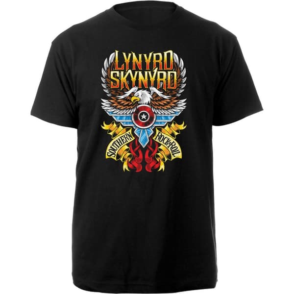 Lynyrd Skynyrd Unisex Adult Southern Rock & Roll Cotton T-Shirt