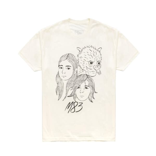 M83 Unisex Adult Band T-Shirt