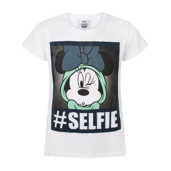 Disney Childrens/Kids Selfie Minnie Mouse T-Shirt