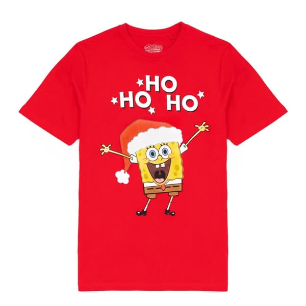 SpongeBob SquarePants Herre Ho Ho Ho Ho Ho jule T-shirt