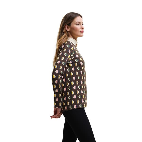 Regatta Womens/Ladies Orla Kiely Leaf Print Long-Sleeved T-Shirt