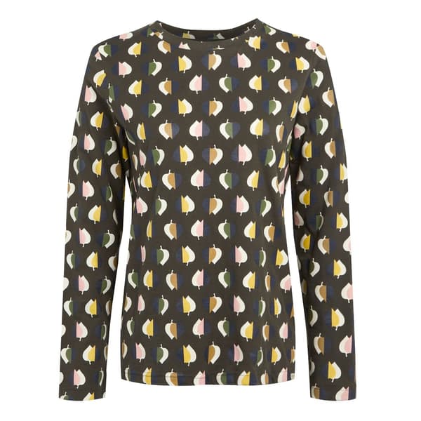 Regatta Womens/Ladies Orla Kiely Leaf Print Long-Sleeved T-Shirt