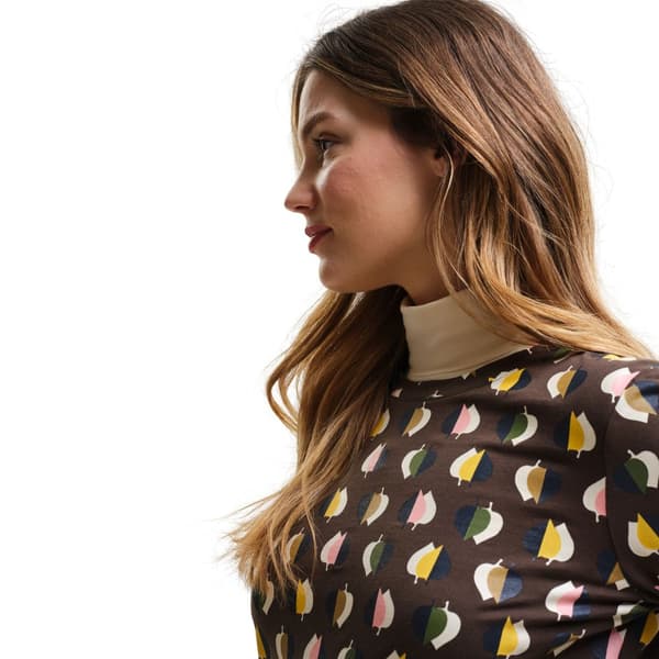 Regatta Womens/Ladies Orla Kiely Leaf Print Long-Sleeved T-Shirt