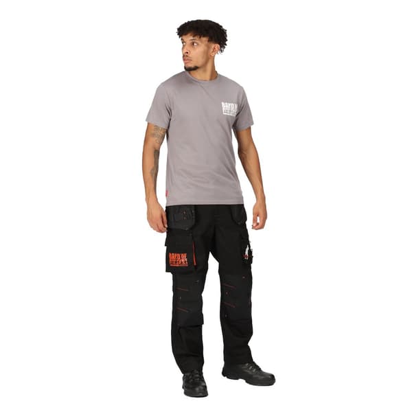 Regatta Mens Band Of Builders Marl T-Shirt