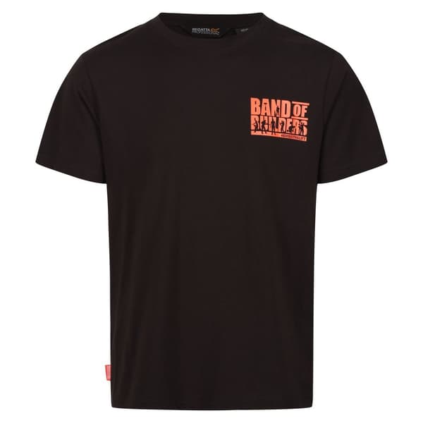 Regatta Mens Band Of Builders Marl T-Shirt