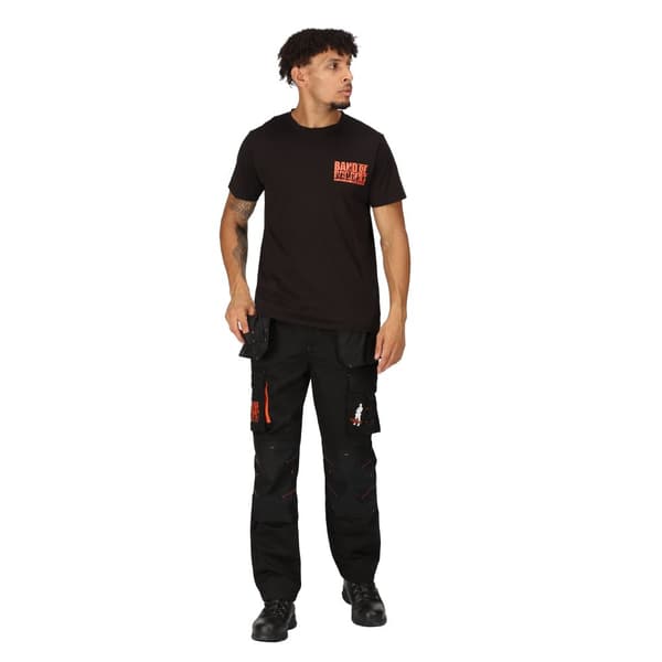 Regatta Mens Band Of Builders Marl T-Shirt