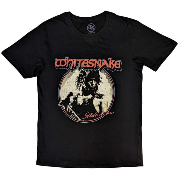 Whitesnake Unisex Adult Slide It In Cotton T-Shirt