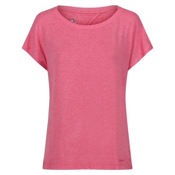 Regatta Womens/Ladies Bannerdale Smart Temperature T-Shirt Fruit Dove 10 UK