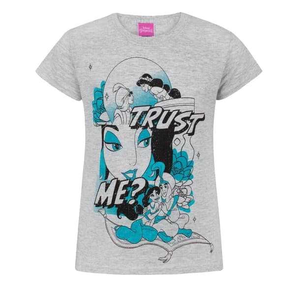 Aladdin Childrens/Kids Trust Me Jasmine T-Shirt