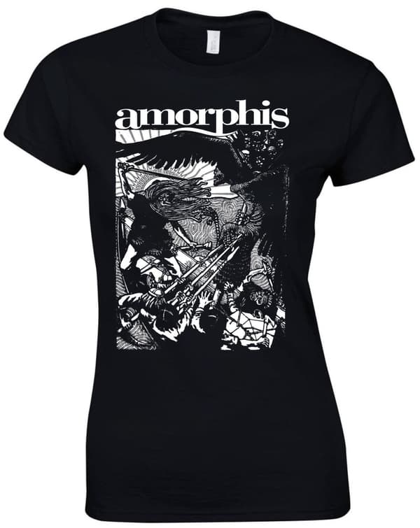 Amorphis Kalevala (lady) T-Shirt, Kvinder